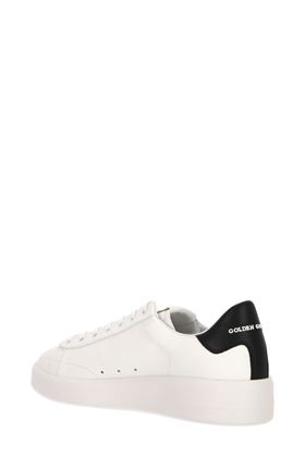 White leather Pure lace-up sneakers Golden Goose | GMF00197F00053710283